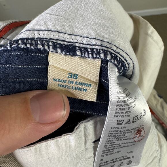 Tommy Bahama Paradise Nation 100% Linen 10" Shorts US Men's 38 - Picture 4 of 6